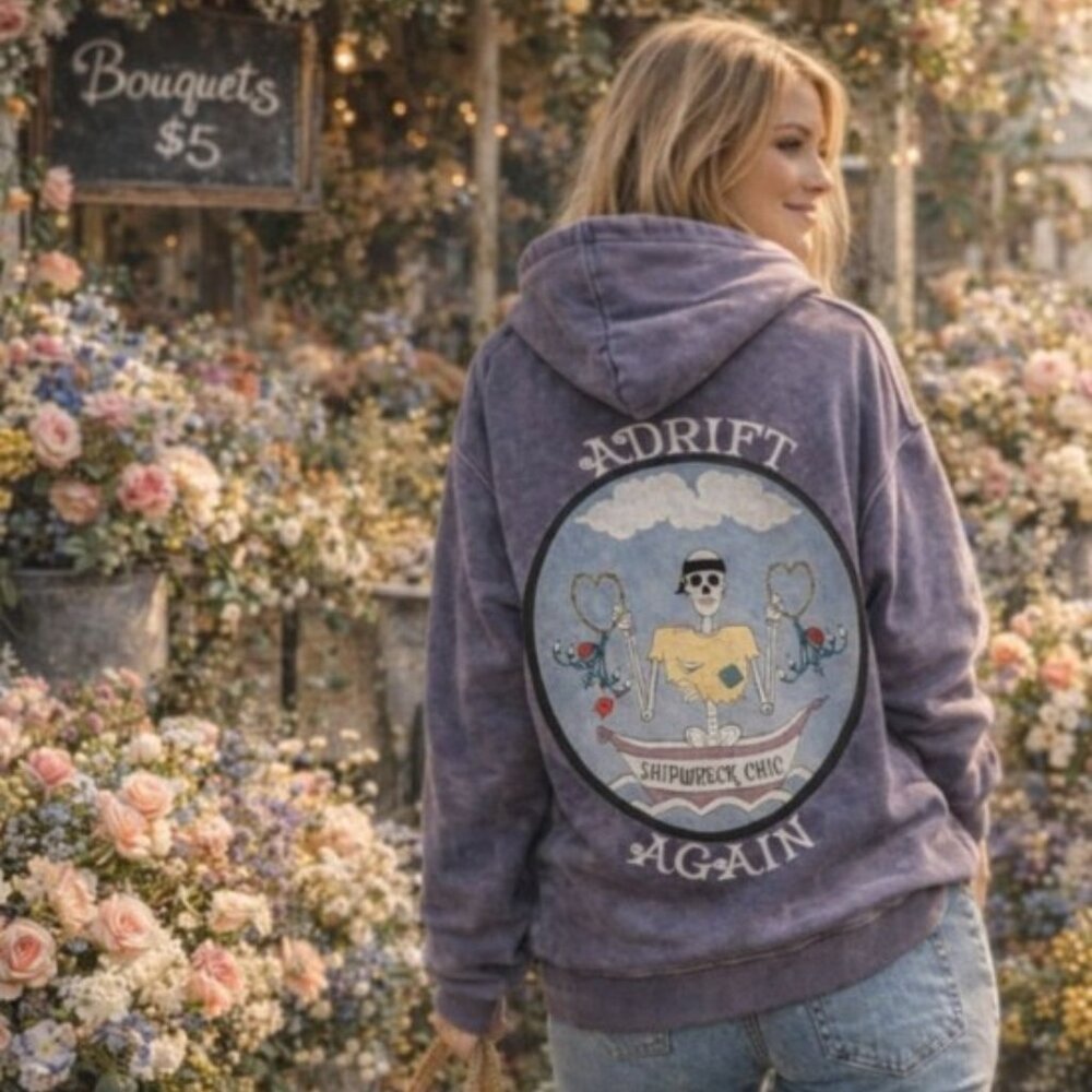 Adrift Again Lavender | “Shipwreck Chic” | XXL